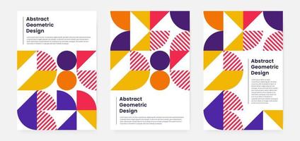 capa de arte minimalista geométrica com forma e figura. estilo de design de padrão abstrato para capa, banner web, página de destino, apresentação de negócios, branding, embalagem, papel de parede vetor