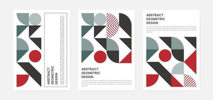 capa de arte minimalista geométrica com forma e figura. estilo de design de padrão abstrato para capa, banner web, página de destino, apresentação de negócios, branding, embalagem, papel de parede vetor