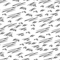 doodle arranhões padrão de vetor sem costura