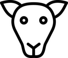 ilustração vetorial de cabra em ícones de símbolos.vector de qualidade background.premium para conceito e design gráfico. vetor