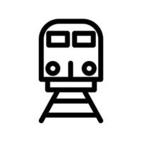 modelo de ícone de trem vetor