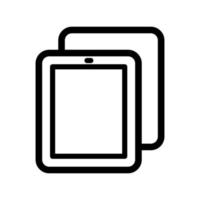 gráfico de ilustração vetorial do ícone do tablet pc vetor