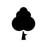 modelo de ícone de árvore vetor