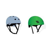 design de ilustração de capacete fofo vetor
