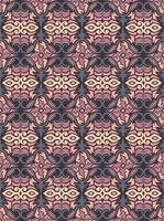 sem costura padrão de padrão de tecido indonésio pattern.traditional dayak.borneo padrão. inspiração de design vetorial. têxtil criativo para moda ou pano vetor