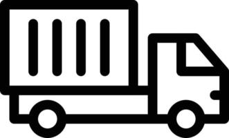 ilustração vetorial de entrega de caminhão em ícones de símbolos.vector de qualidade background.premium para conceito e design gráfico. vetor