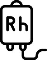 rh ilustração vetorial de gotejamento em ícones de símbolos.vector de qualidade background.premium para conceito e design gráfico. vetor