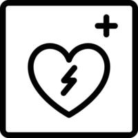 ilustração vetorial de choque de coração em ícones de símbolos.vector de qualidade background.premium para conceito e design gráfico. vetor