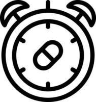ilustração vetorial de tempo de medicina em ícones de símbolos.vector de qualidade background.premium para conceito e design gráfico. vetor