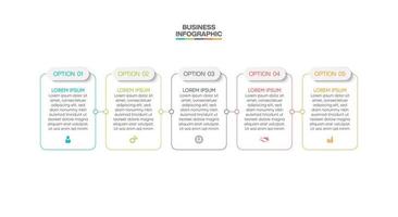 apresentação modelo de infográfico de negócios