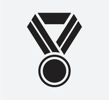 modelo de design de logotipo de vetor de ícone de medalha