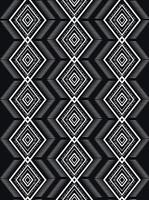 design tradicional de padrão étnico geométrico usado em plano de fundo, tapete, papel de parede, roupas, embrulho, batik, tecido, sarongue, design de estilo de bordado de ilustração vetorial vetor