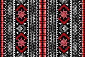 geométrica étnica oriental arte tradicional pattern.figure bordado tribal style.design para plano de fundo, papel de parede, roupas, embrulho, tecido, elemento, ilustração vetorial. vetor