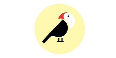 vetor de logotipo de pássaro
