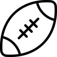 ilustração vetorial de rugby em uma qualidade background.premium icons.vector ícones para conceito e design gráfico. vetor