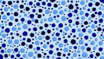 fundo de vetor bolha azul de repetição de padrão abstrato moderno
