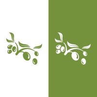 desenho de ilustração vetorial de ícone verde-oliva vetor