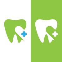 ilustração em vetor modelo logotipo dental