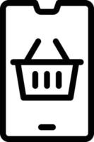 ilustração vetorial de compras on-line em ícones de símbolos.vector de qualidade background.premium para conceito e design gráfico. vetor