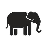 ilustração de ícone de elefante. desenhos vetoriais adequados para sites, aplicativos e muito mais. vetor