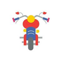 ilustração de ícone de moto, moto. design vetorial adequado para sites, aplicativos e muito mais. vetor
