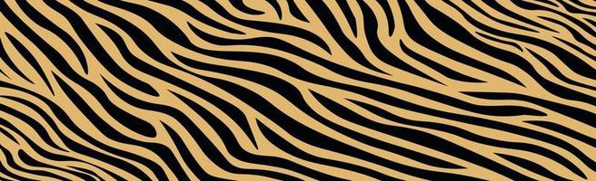 textura panorâmica da pele de zebra conjunto de linhas caóticas - vetor