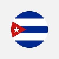 cuba do país. bandeira de cuba. ilustração vetorial. vetor