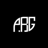 prg carta logo design em preto background.prg iniciais criativas carta logo concept.prg vector carta design.