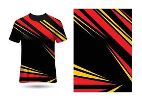 design de camisa esportiva de corrida para vetor de ciclismo de motocross de jogos de corrida