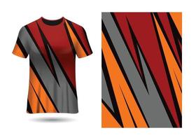 design de camisa esportiva de corrida para vetor de ciclismo de motocross de jogos de corrida