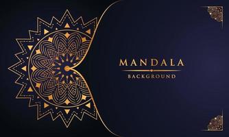 design de modelo de fundo de mandala ornamental profissional criativo vetor