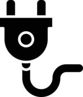 ilustração de design de ícone de vetor de plugue
