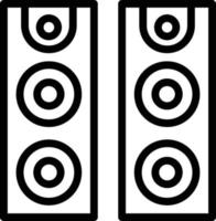 ilustração de design de ícone de vetor de alto-falante