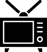 ilustração de design de ícone de vetor de televisão