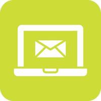 ícone de vetor de e-mail marketing