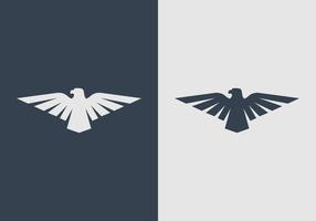 desenho de logotipo de águia vetor