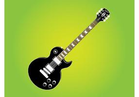 Guitarra de Gibson les Paul vetor