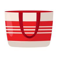 bolsa de verão feminina colorida. sacola de compras feminina colorida. vetor