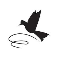 vetor de logotipo de pombo