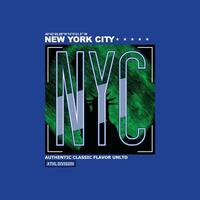 ny nova york, elemento de moda masculina e cidade moderna em design gráfico de tipografia. ilustração vetorial. tshirt, roupas, vestuário e outros usos vetor