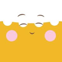 emoji ilustração vetor expressão kawaii