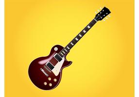 Guitarra Les Paul vetor