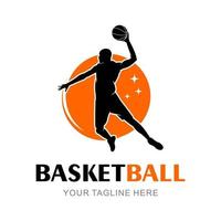 logotipo de vetor de basquete