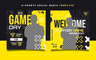 modelo de banner de jogos de esports de vitória com logotipo para mídias  sociais 7994840 Vetor no Vecteezy