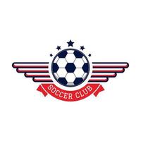 logotipo de futebol, esportes de logotipo americano vetor