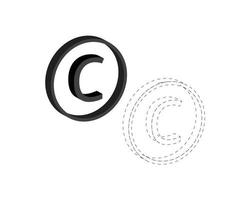 copycat refere-se a uma pessoa que copia algum aspecto de alguma coisa ou de outra pessoa em parte de conteúdo ou direitos de propriedade intelectual vetor