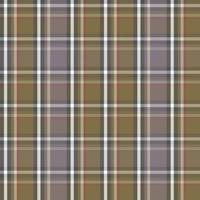 vetor de búfalo de padrão xadrez tartan, papel de parede de fundo de tecido