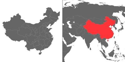 mapa com localização vetor