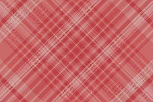 xadrez tartan sem costura de fundo com cor dos namorados. vetor