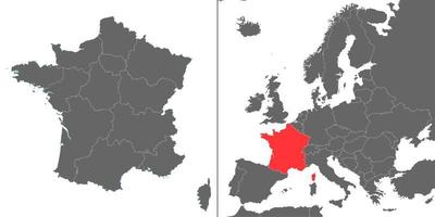 mapa com localização vetor